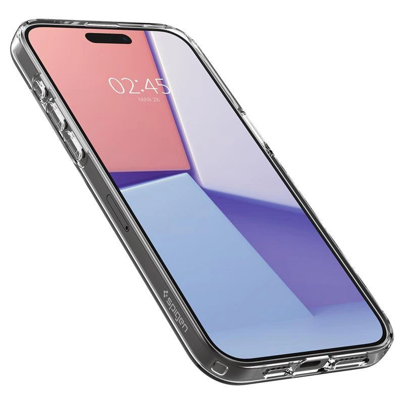 Spigen Crystal Flex Case for iPhone 15 Pro Max - Clear_8
