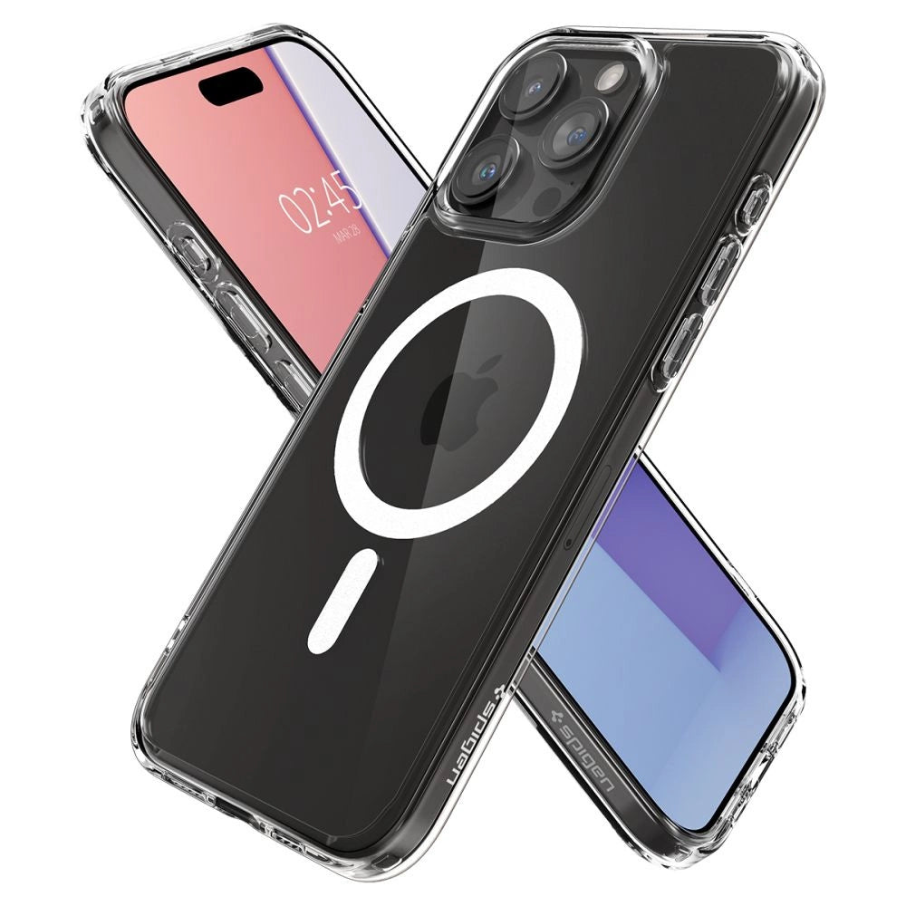 Spigen Ultra Hybrid Mag Case with MagSafe for iPhone 15 Pro - White_7