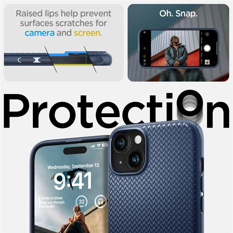 Spigen Mag Armor Case with MagSafe for iPhone 15 Plus - Blue_2