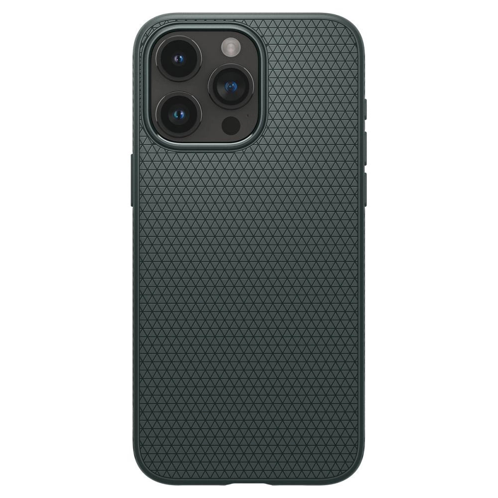 Spigen Liquid Air iPhone 15 Pro Max Case - Dark Green_1