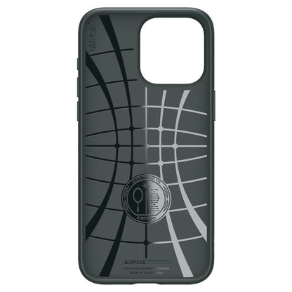 Spigen Liquid Air iPhone 15 Pro Max Case - Dark Green_3