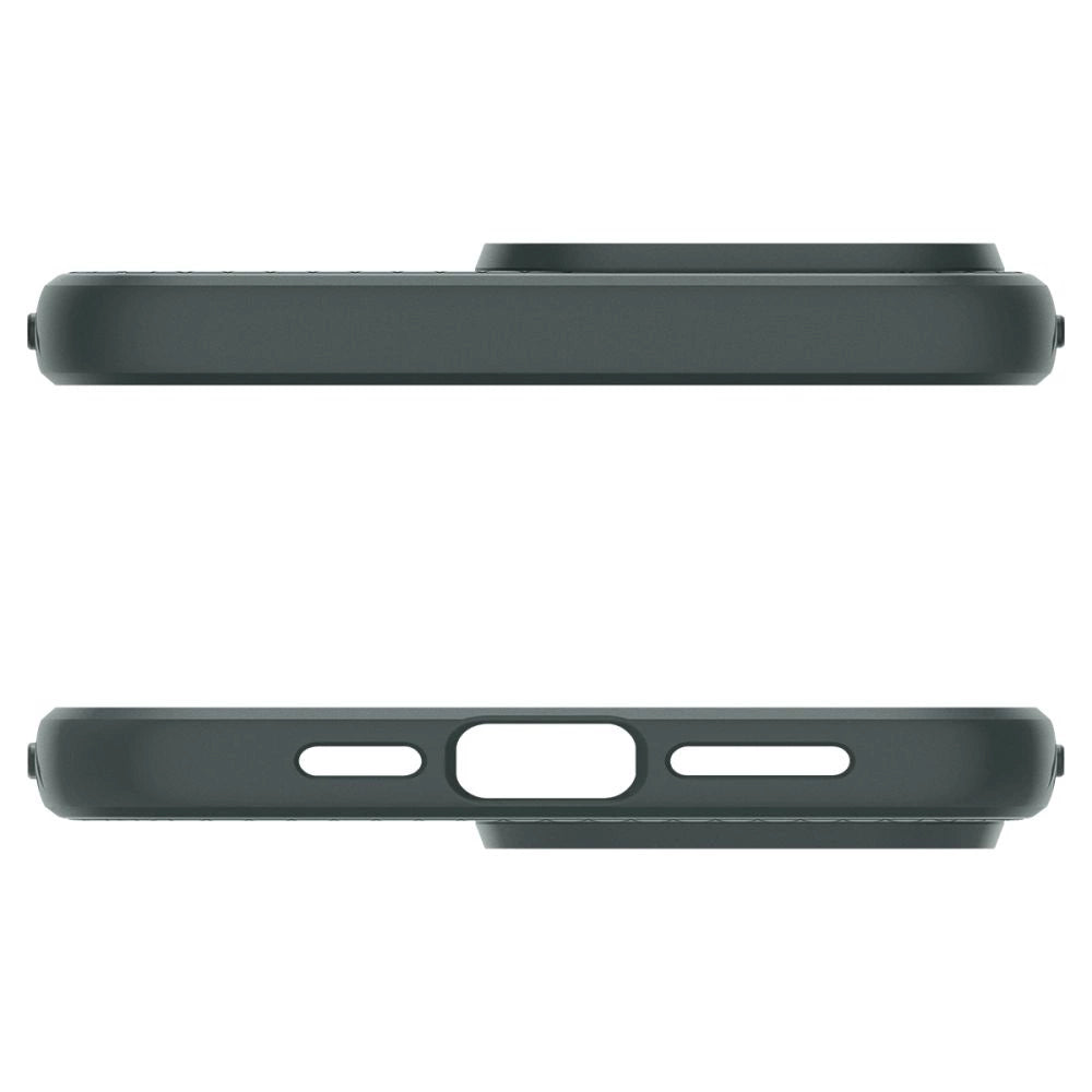 Spigen Liquid Air iPhone 15 Pro Max Case - Dark Green_5