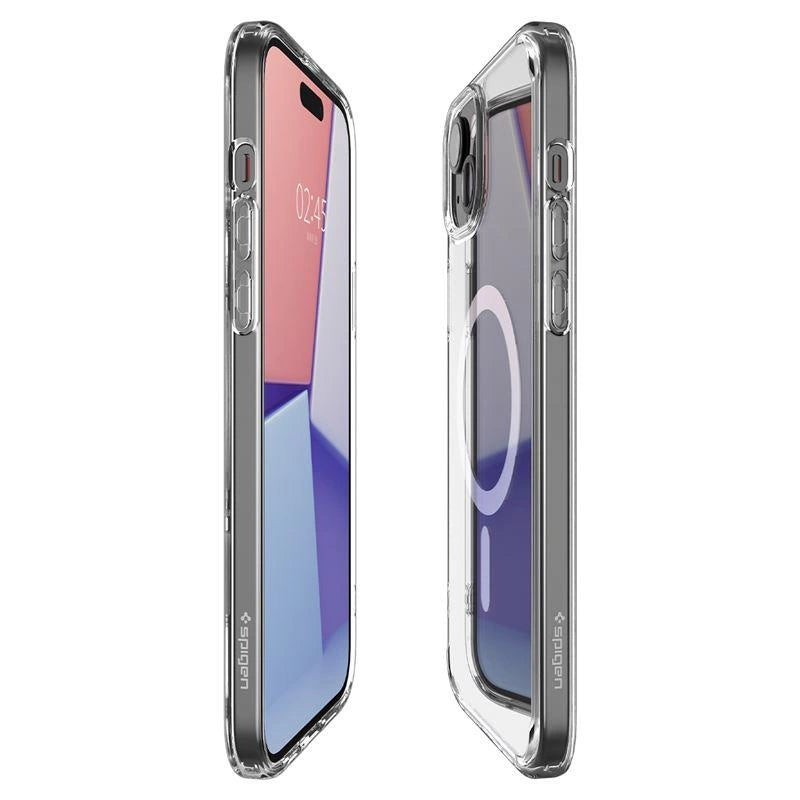 Spigen Crystal Hybrid MagSafe iPhone 15 Plus Case - Clear_10