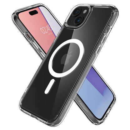 Spigen Crystal Hybrid MagSafe iPhone 15 Plus Case - Clear_8