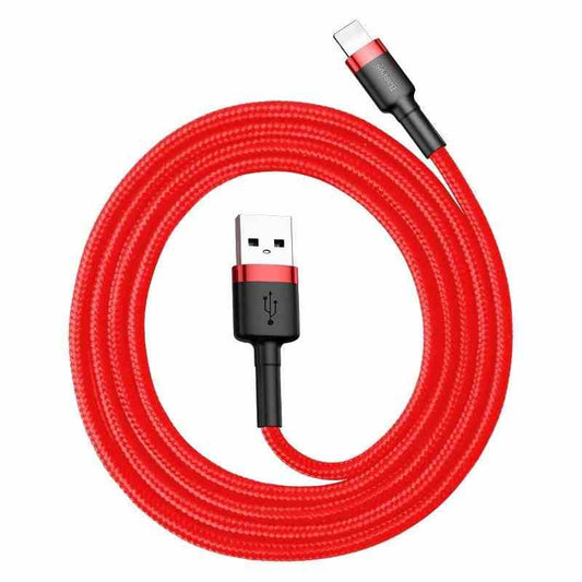 Baseus Cafule USB Lightning Cable 2,4A 0,5m (Red)_0