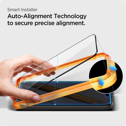 Spigen ALM Glass FC tempered glass for iPhone 15 Plus - black 2 pcs._4