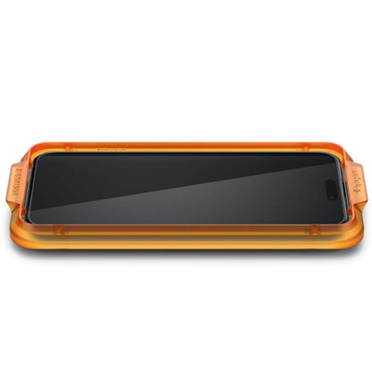 Spigen ALM Glass FC Tempered Glass for iPhone 15 Pro - Black 2 pcs._2