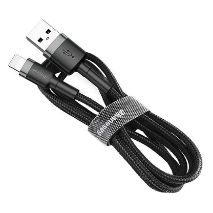 Baseus Cafule USB Lightning Cable 1,5A 2m (Gray+Black)_4