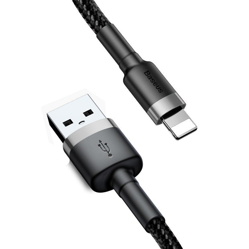 Baseus Cafule USB Lightning Cable 1,5A 2m (Gray+Black)_3