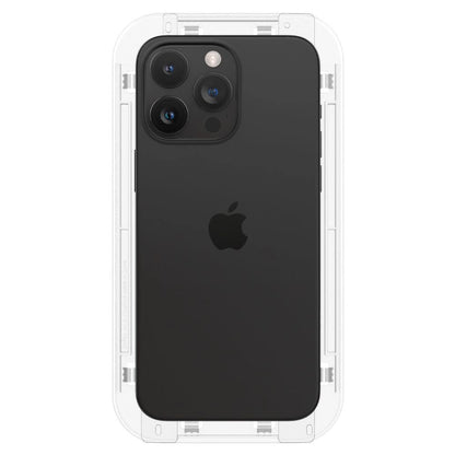 Spigen Glas.tR EZ Fit FC Tempered Glass for iPhone 15 Pro - Black 2 pcs._6