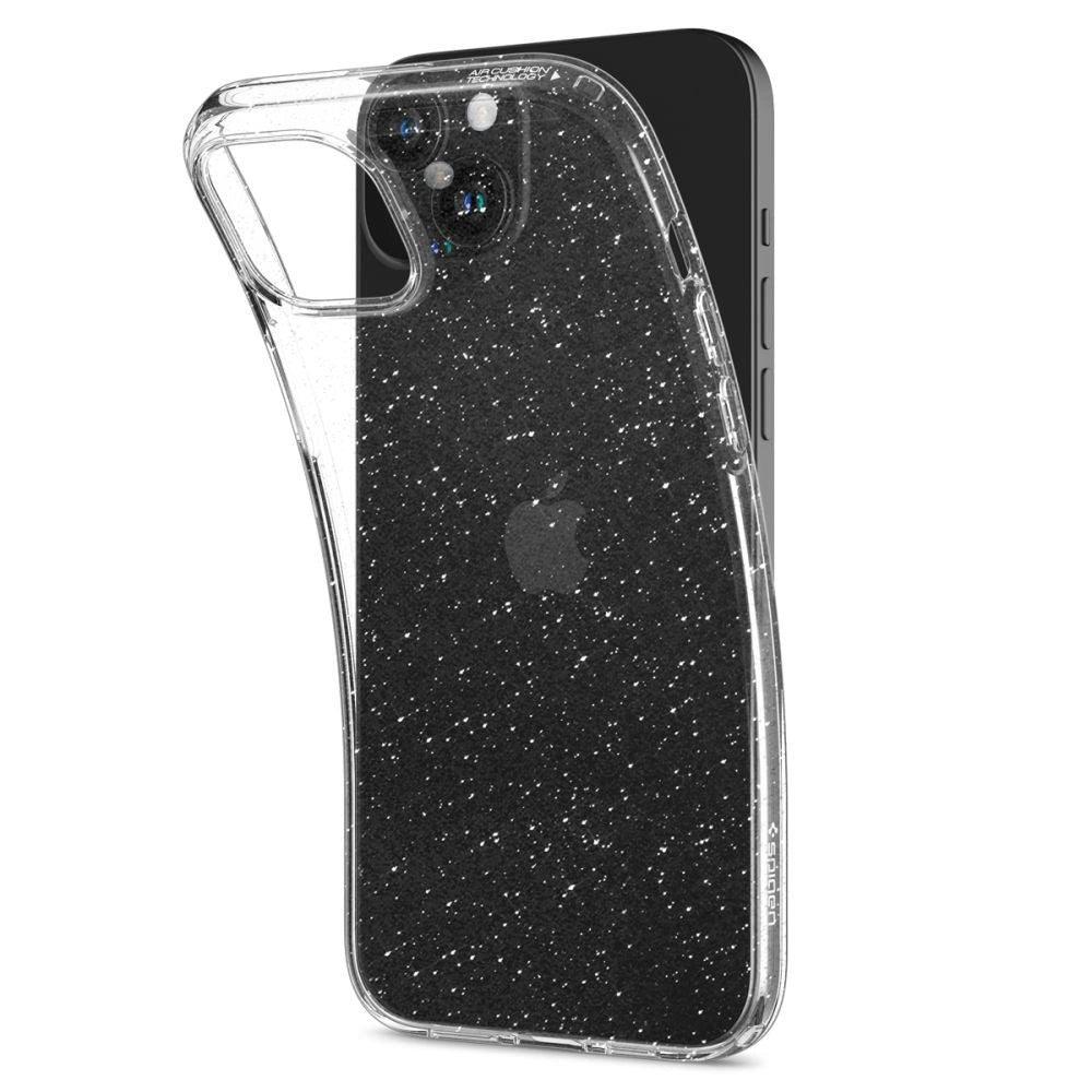 Spigen Liquid Crystal iPhone 15 Plus Case - Clear Glitter_5