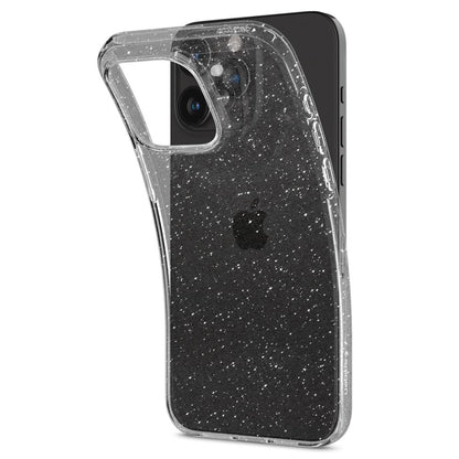 Spigen Liquid Crystal iPhone 15 Pro Max Case - Clear Glitter_5
