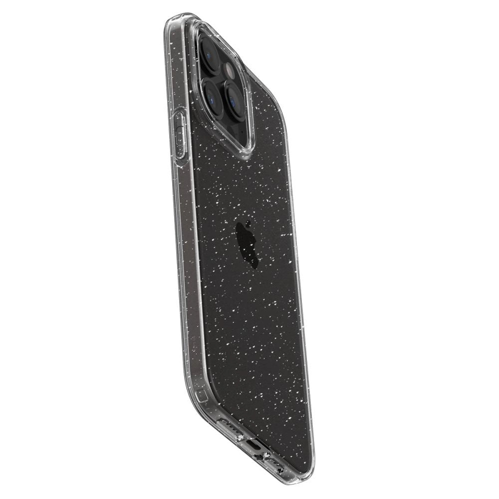 Spigen Liquid Crystal iPhone 15 Pro Max Case - Clear Glitter_7