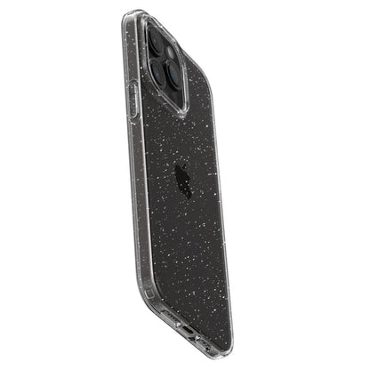 Spigen Liquid Crystal iPhone 15 Pro Max Case - Clear Glitter_7