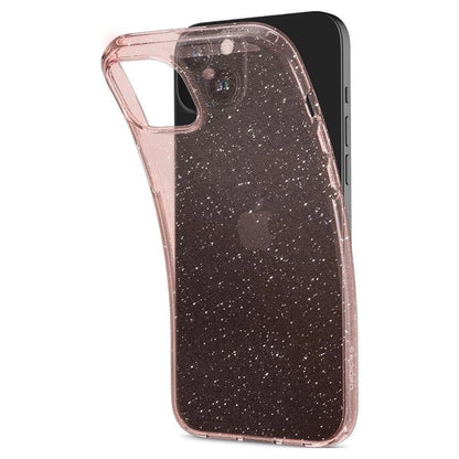 Spigen Liquid Crystal Glitter iPhone 15 Plus Case - Pink/Clear_9