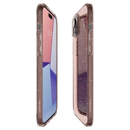 Spigen Liquid Crystal Glitter iPhone 15 Plus Case - Pink/Clear_11