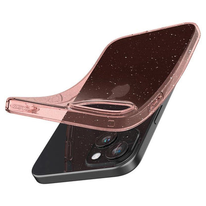 Spigen Liquid Crystal Glitter iPhone 15 Plus Case - Pink/Clear_14