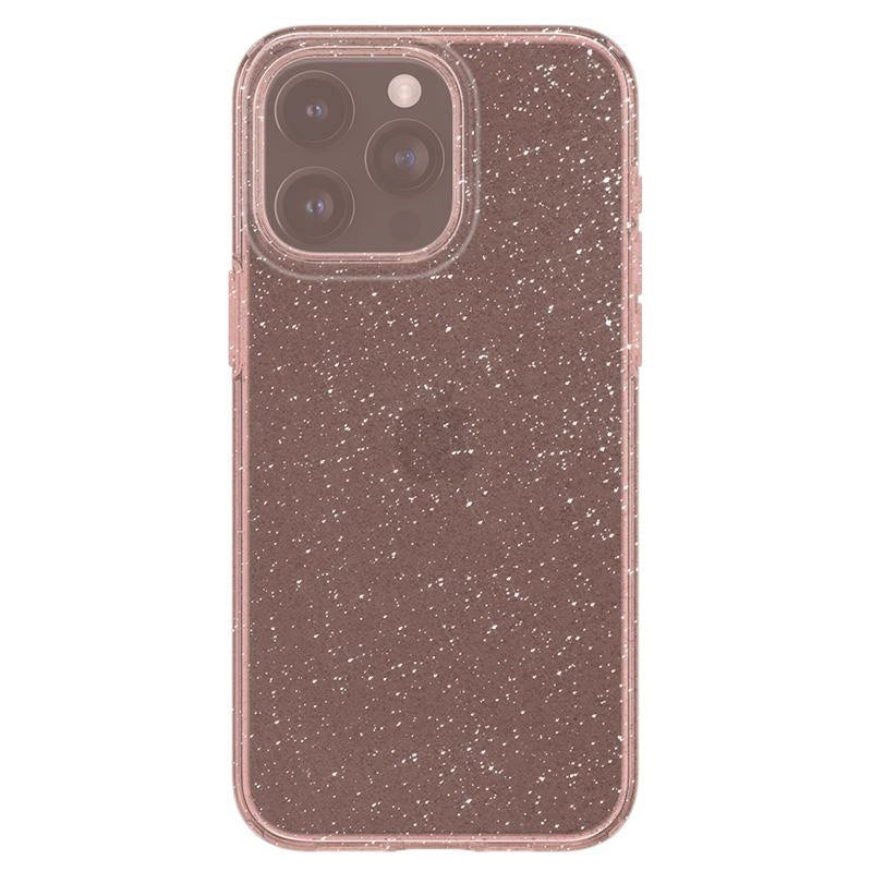 Spigen Liquid Crystal Glitter iPhone 15 Pro Max Case - Pink/Clear_2