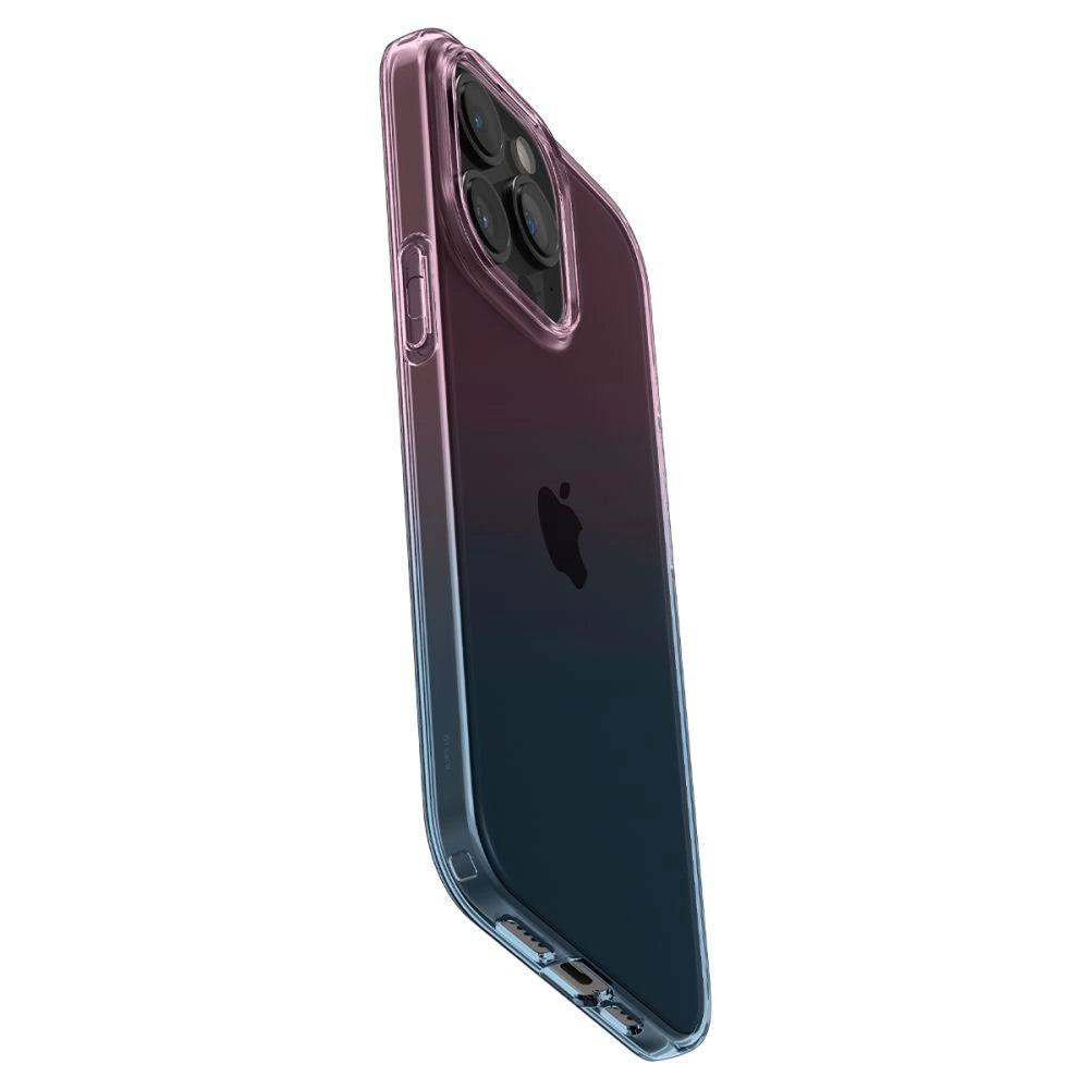 Spigen Liquid Crystal iPhone 15 Pro Case - Pink/Blue_7