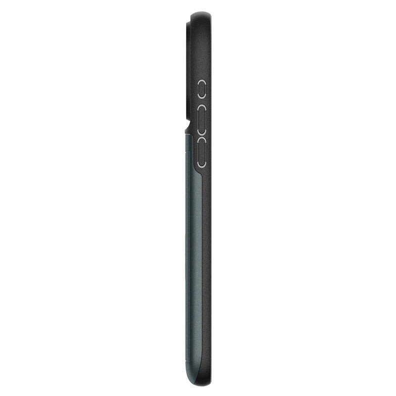 Spigen Slim Armor CS Case for iPhone 15 Pro Max - Dark Green_3