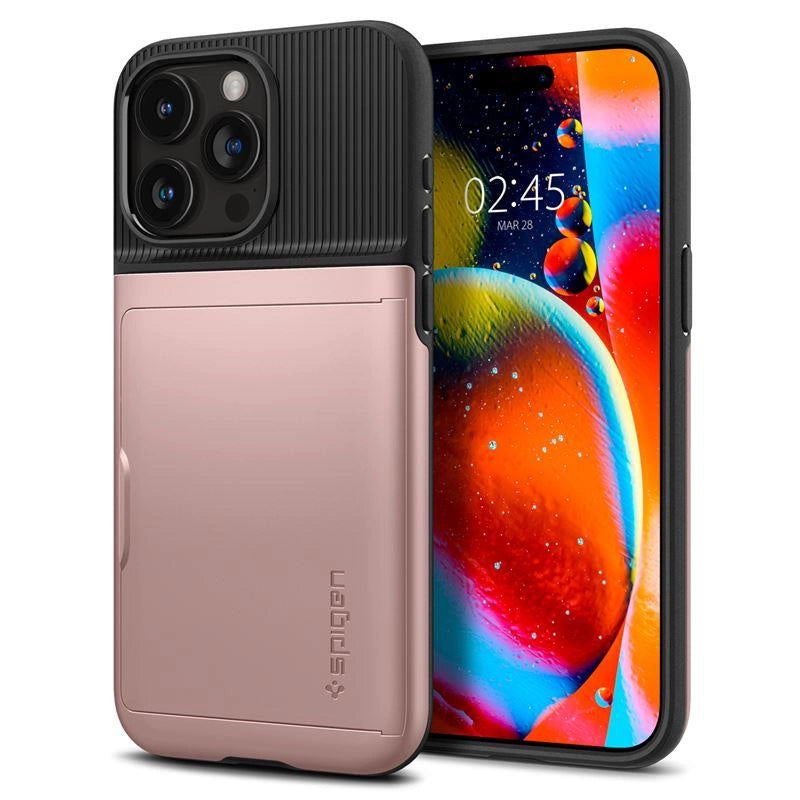 Spigen Slim Armor CS Case for iPhone 15 Pro Max - Pink_1