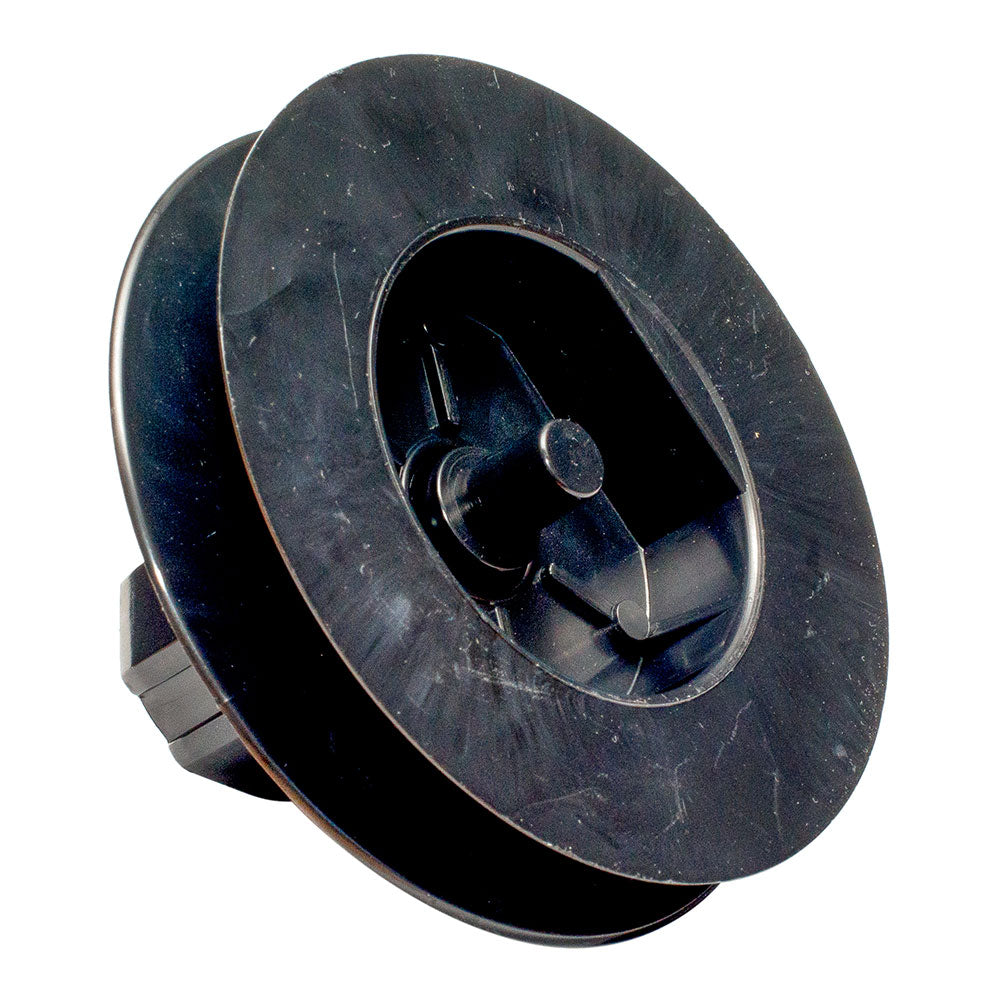 Polia plÃ¡stica spigot pr21 preto para rolamento de correia de 18 mm_0