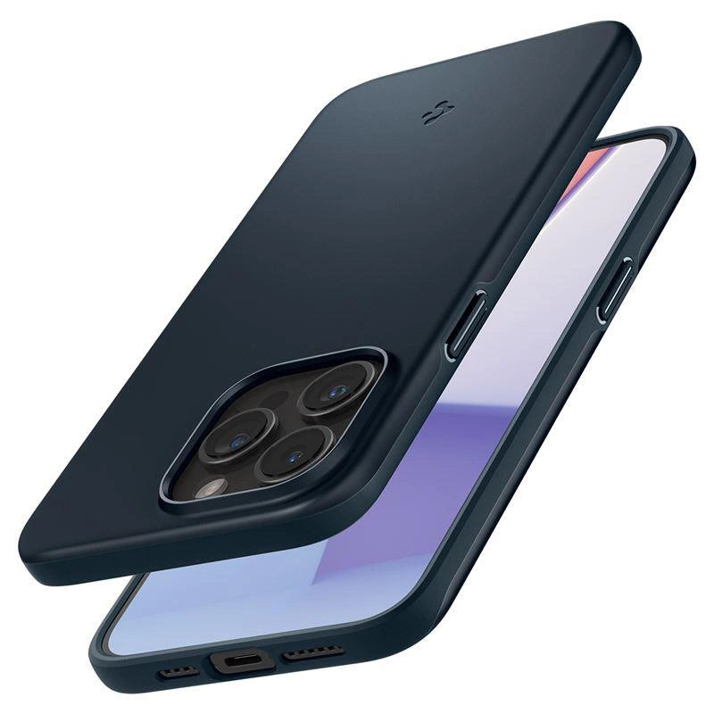 Spigen Thin Fit iPhone 15 Pro Max Case - Black Metal_13