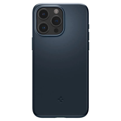 Spigen Thin Fit iPhone 15 Pro Max Case - Black Metal_7