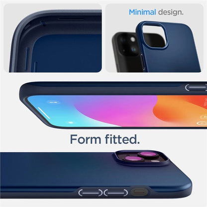 Spigen Thin Fit iPhone 15 Plus Case - Blue_2