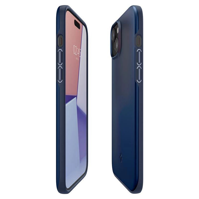Spigen Thin Fit iPhone 15 Plus Case - Blue_7