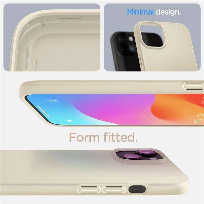 Spigen Thin Fit iPhone 15 Plus Case - Beige_3