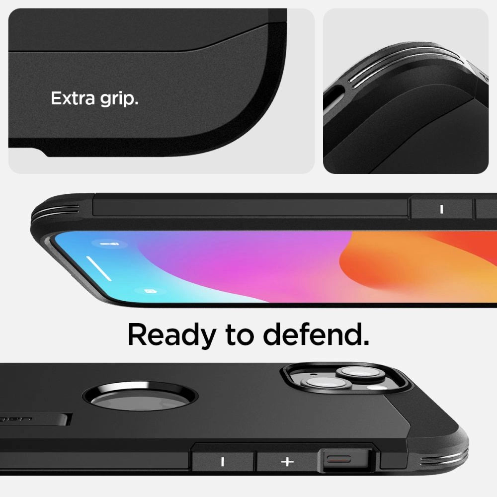 Spigen Tough Armor MagSafe case for iPhone 15 - black_10