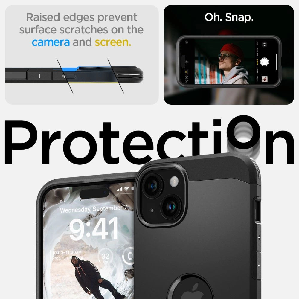 Spigen Tough Armor MagSafe case for iPhone 15 - black_12