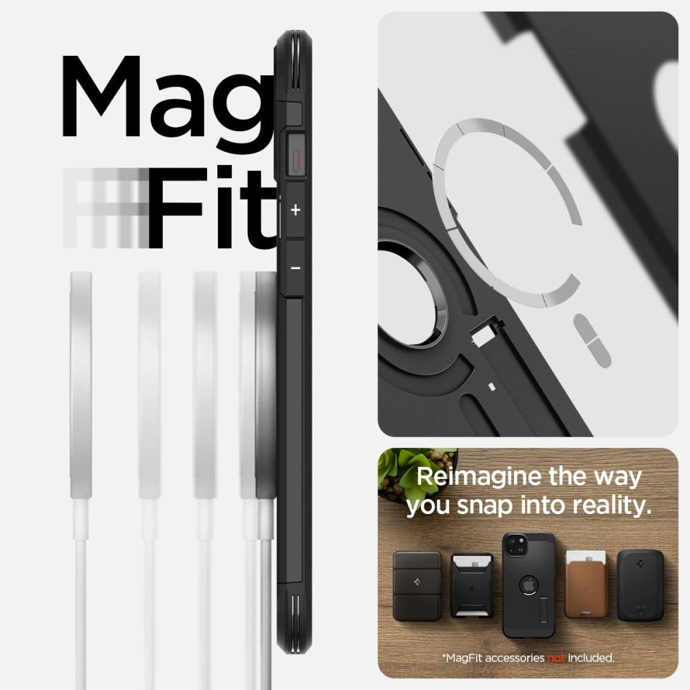 Spigen Tough Armor MagSafe case for iPhone 15 - black_13