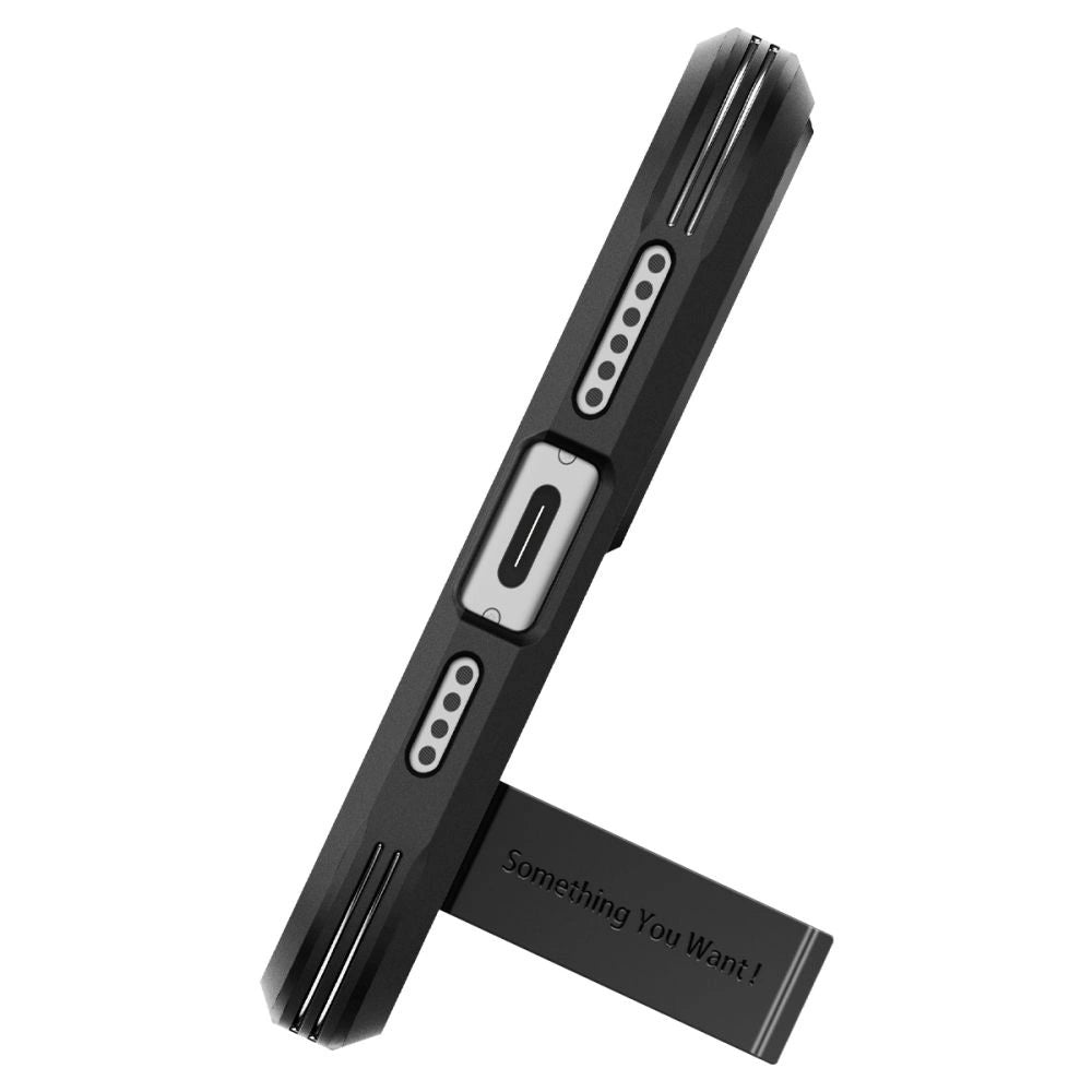Spigen Tough Armor MagSafe case for iPhone 15 - black_5
