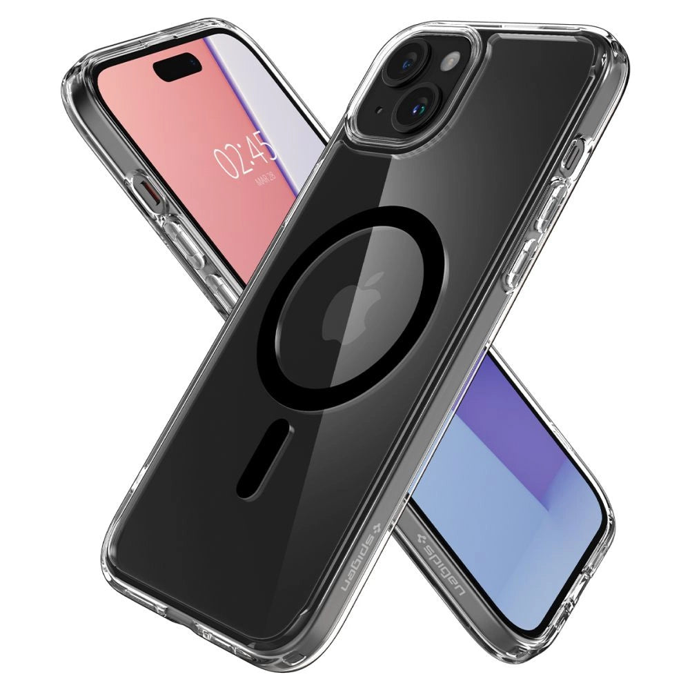 Spigen Ultra Hybrid Mag Case with MagSafe for iPhone 15 - Black_5