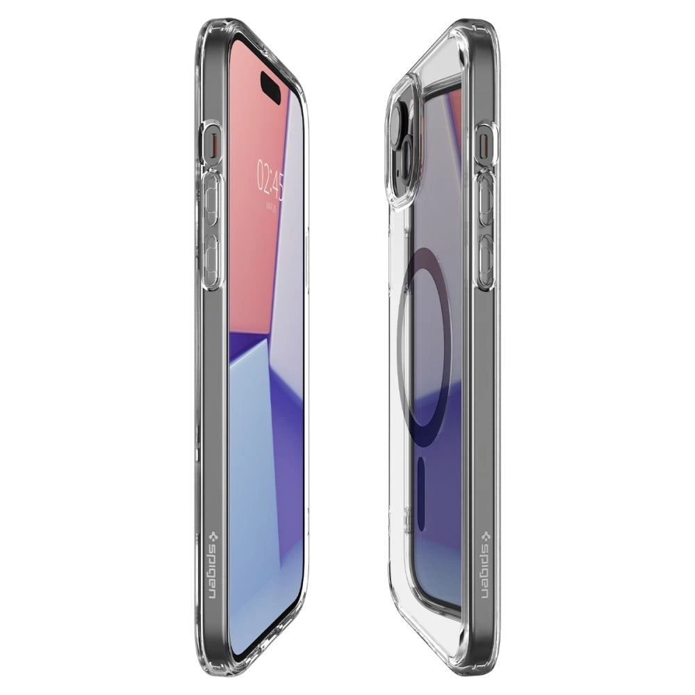 Spigen Ultra Hybrid Mag Case with MagSafe for iPhone 15 Plus - Black_7