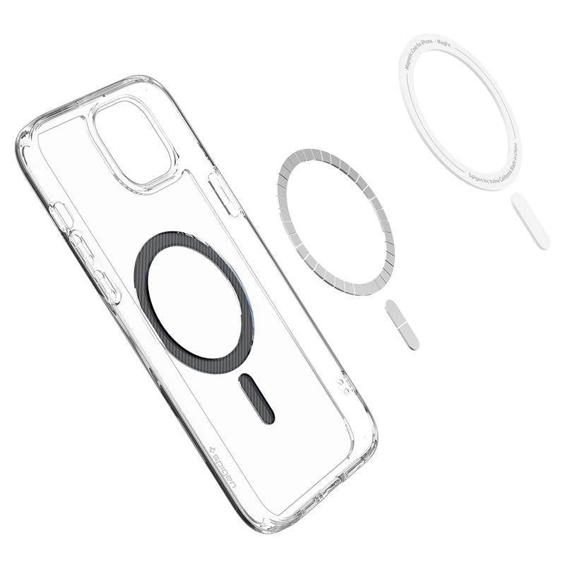 Spigen Ultra Hybrid MagSafe case for iPhone 15 Plus - carbon_11