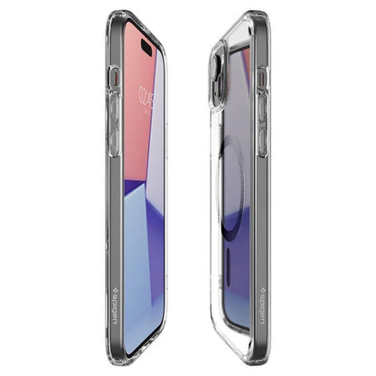 Spigen Ultra Hybrid MagSafe case for iPhone 15 Plus - carbon_12