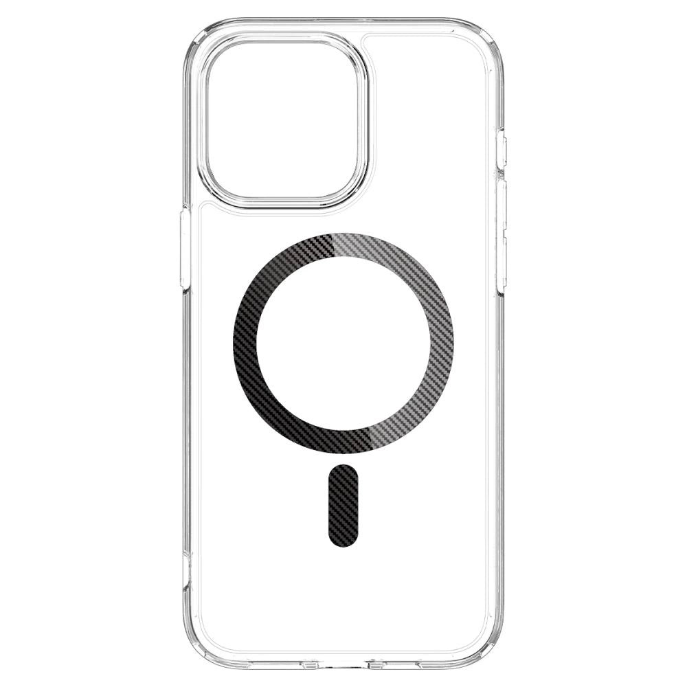 Spigen Ultra Hybrid Mag Case with MagSafe for iPhone 15 Pro Max - Gray_2