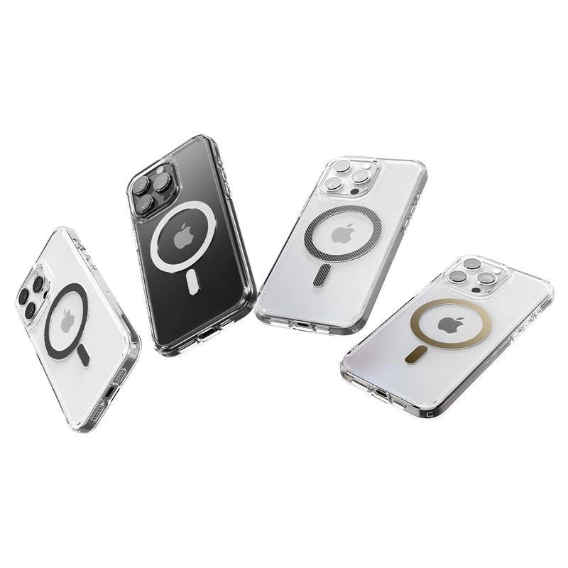 Spigen Ultra Hybrid Mag Case with MagSafe for iPhone 15 Pro - Clear Black_11