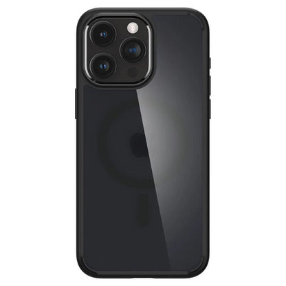 Spigen Ultra Hybrid Mag Case with MagSafe for iPhone 15 Pro - Clear Black_13