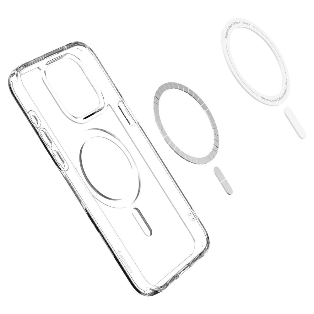 Spigen Ultra Hybrid Mag Case with MagSafe for iPhone 15 Pro - Clear Matte_5