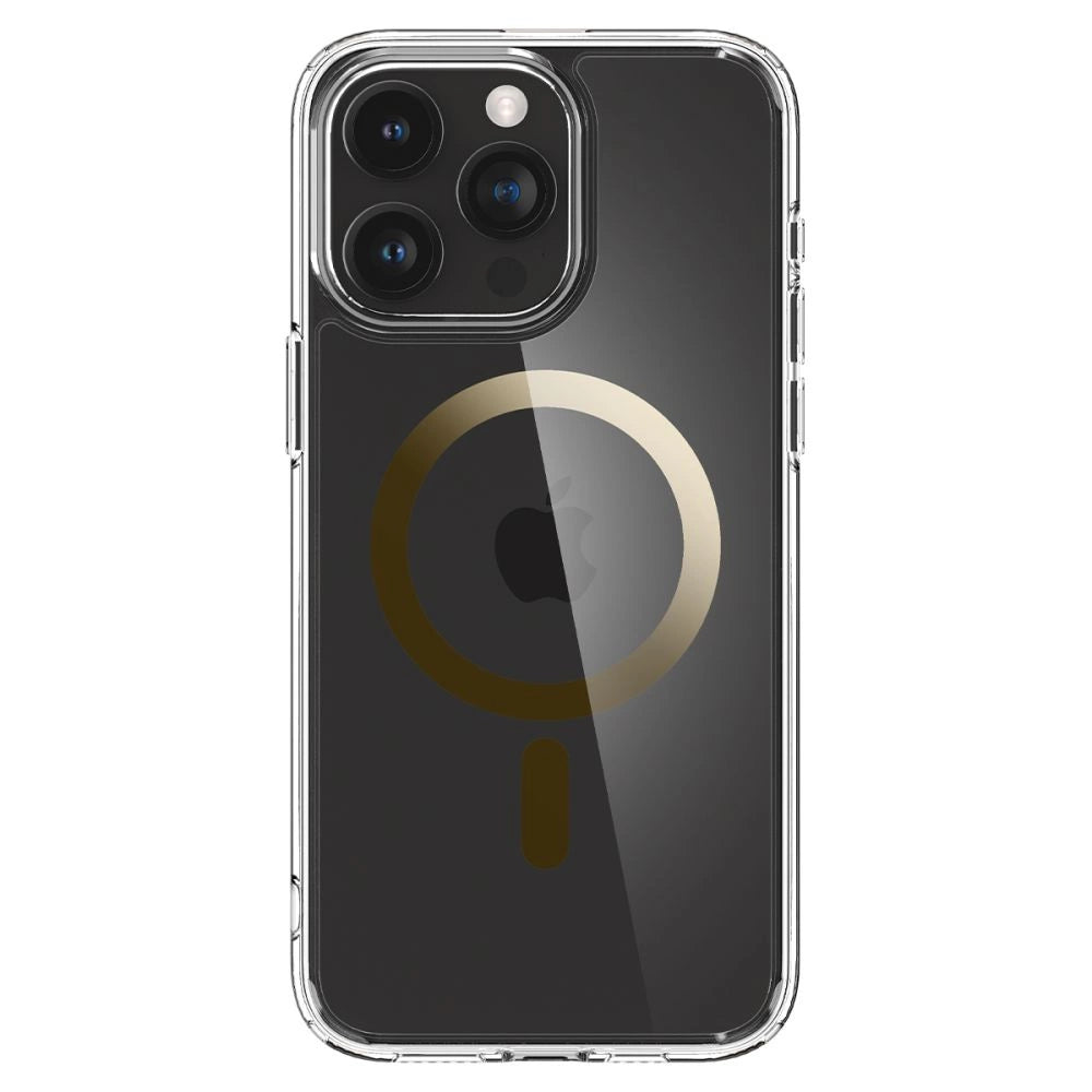 Spigen Ultra Hybrid Mag Case with MagSafe for iPhone 15 Pro Max - Gold_1