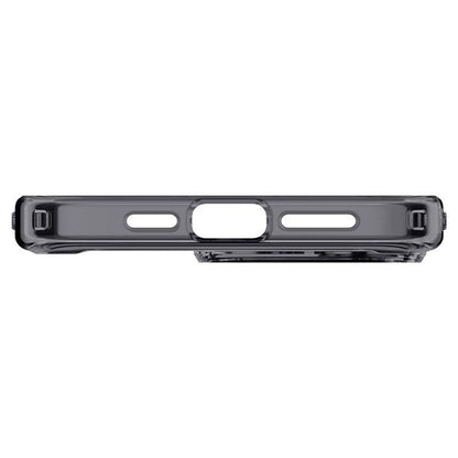 Spigen Ultra Hybrid Mag Case with MagSafe for iPhone 15 Pro - Dark Gray (Zero One Pattern)_11