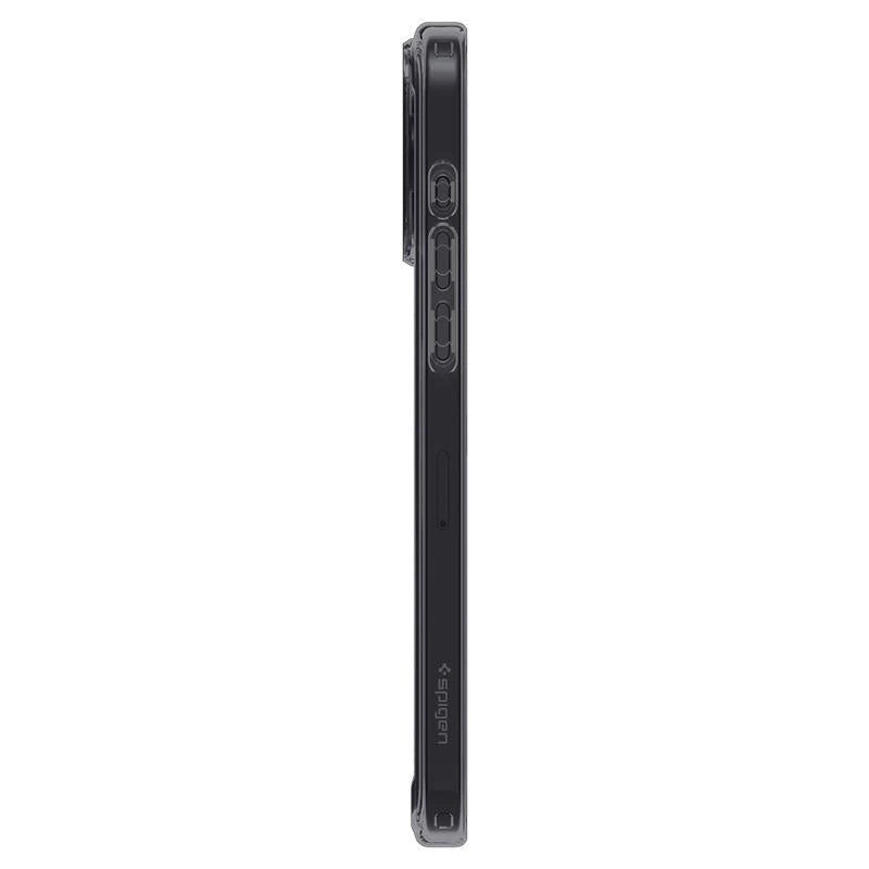 Spigen Ultra Hybrid Mag Case with MagSafe for iPhone 15 Pro - Dark Gray (Zero One Pattern)_5