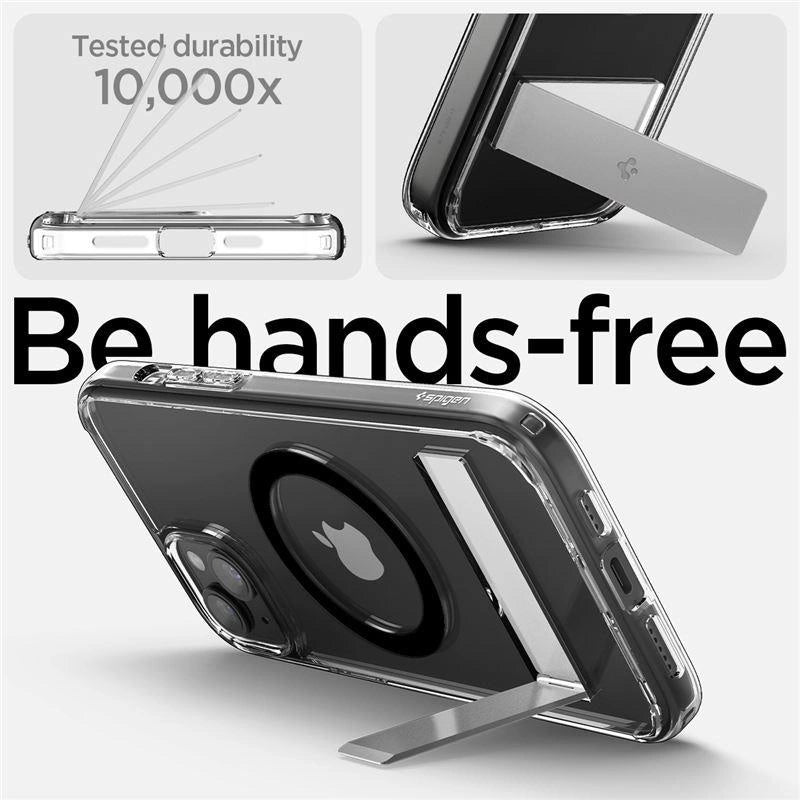 Spigen Ultra Hybrid S MagSafe Case with Stand for iPhone 15 - Black_2