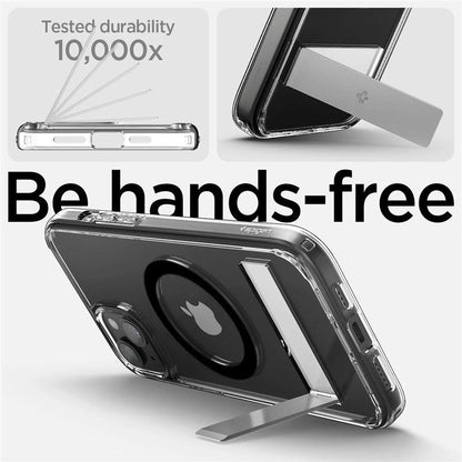 Spigen Ultra Hybrid S MagSafe Case with Stand for iPhone 15 - Black_2
