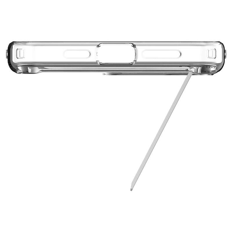 Spigen Ultra Hybrid S MagSafe Case with Stand for iPhone 15 Pro - Transparent_2