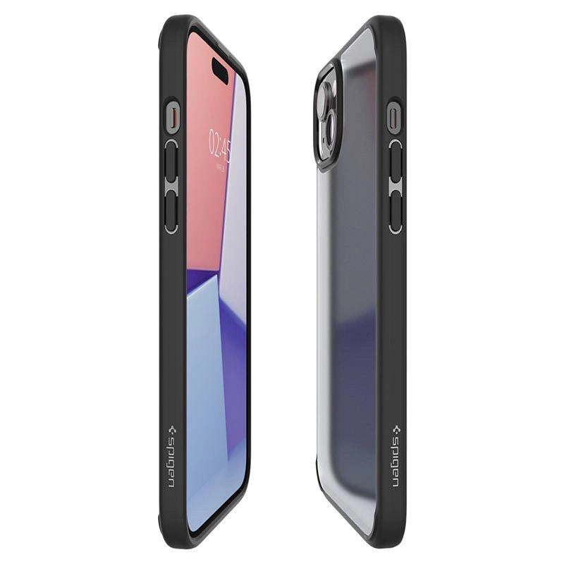 Spigen Ultra Hybrid iPhone 15 Plus Case - Black_12